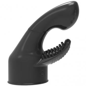Embout de massage noir pour vibromasseur Power Wand