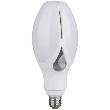 Bombilla LED 50W E27, iluminación vial en blanco cálido