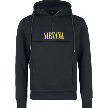 Nirvana EXCLUSIVE Merchandise – Logo‑Kapuzenpullover, Schwarz, M bis 3XL, Größe XXL