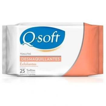 Q Soft Toallitas Exfoliantes (25 unidades)