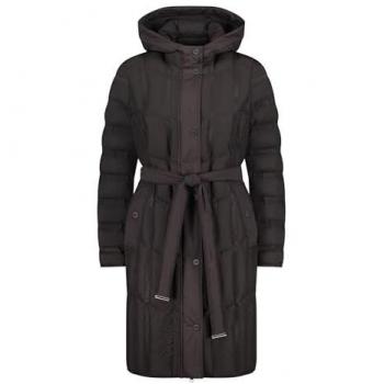 Betty Barclay Damen Steppjacke mit Kapuze Schwarz Gr. 46
