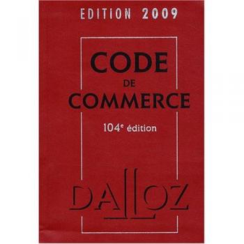 Code de commerce : Dalloz Etudes Droit commercial