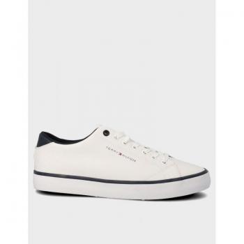 Tommy Hilfiger, Sneakers, male, White, Size: 12 US Men's Sports Sneakers with Unique Print