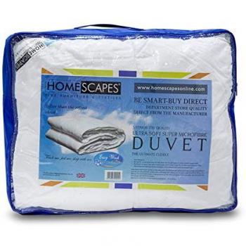 Homescapes All Seasons Duvet Just Like Down Super Microfibre Double