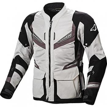 Macna Aerocon Giacca Tessile Moto Grigio XS
