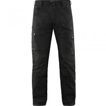 Vidda Pro Ventilierte Sporthose für Männer – Fjällräven TRS M Reg, Schwarz, 46 – 81160R
