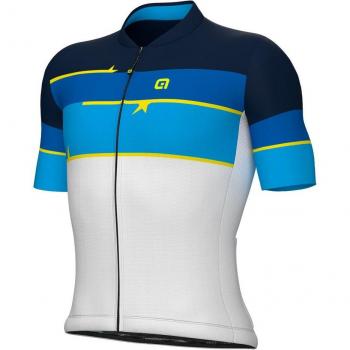 Veste courte UEC Champion Europe, bleu/bleu blanc – M