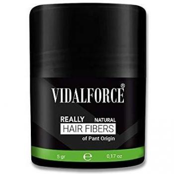Schwarzer VidalForce Haarfaser 5 g – Volumen