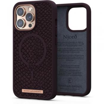 Njord iPhone 13 Pro Hülle, Hard-Cover, Violett
