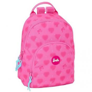 Mini Mochila de Corazón Barbie 9.75 Litros Safta