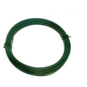 Garden Fence Wire Green 2mm x 1.4mm x 15m