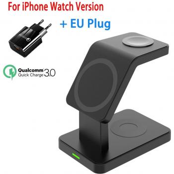 30W Draadloze Oplaadstand voor iPhone 13/12 Pro Max, Apple Watch en AirPods Pro