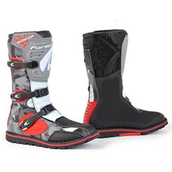 Bota Boulder Compacta Camo Red White Grey EU 41