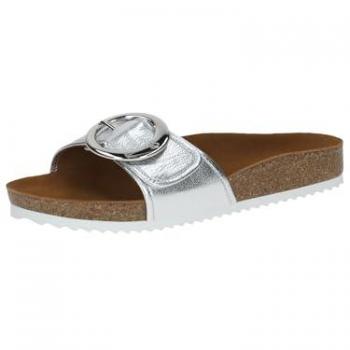 Glitzer‑Silber Caprice Softschuhe 9‑27401‑44