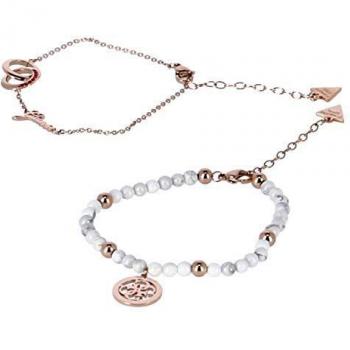 Acciaio Oro Rosato/Bianco Bracciale UBS79066