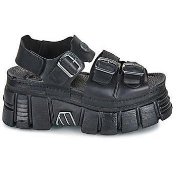 New Rock BIOS Noir Sandale Femme 40