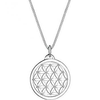 Elli Kette mit Anhänger »Lebensblume 925 Sterling Silber«
