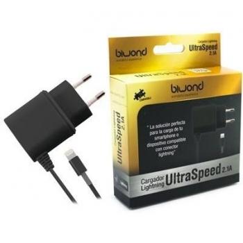 UltraSpeed Lightning Cargador Portátil Negro de Biwond