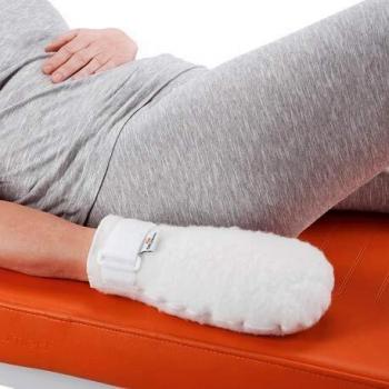 Orliman Manopla Antiescaras Soft Blanco Talla 1, 1 unidad