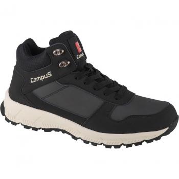 Scarpe da trekking uomo in pelle rivestita Campus Norden nere EU 41