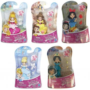 Disney Princess Snap‑On Dolls – Small Kingdom Edition (Set of 5)
