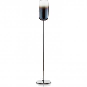 Piantana Gople blu/argento Artemide