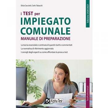 I test per impiegato comunale. Manuale di preparazione