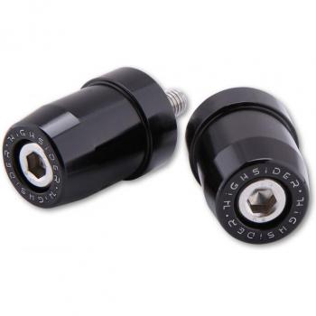 Poids d’extrémité de barre HIGHSIDER pour KAWASAKI M8 Noir taille