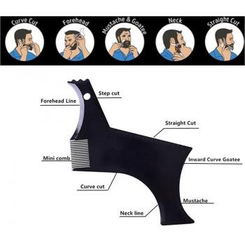 Flexible Beard Comb