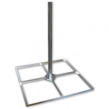 Megasat 4x50 Balkonständer mit Betonplatte