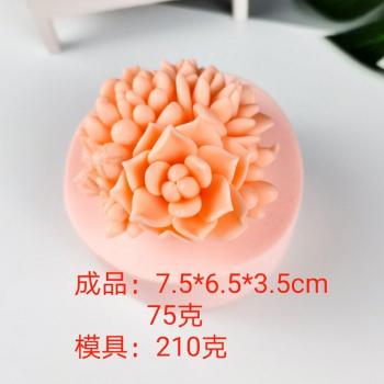 3D Flower Silicone Mould for Candle Making