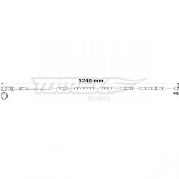 Tomex Brakes TX 31‑23 Brake Pad Wear Detector