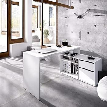 Escritorio Rox 2 opciones de montaje blanco