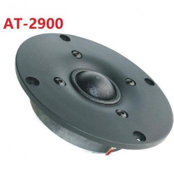 2 x Kasun AT-2900 4-Inch Fabric Dome Tweeter Speaker Driver, Aluminum Panel, 900Hz-28KHz, 8 Ohm, 60W
