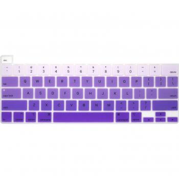Funda de silicona arcoíris para Macbook Pro 13 M1 Chip A2338