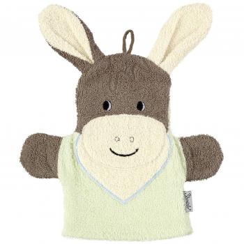 Grüner Sterntaler Spielhandschuh Emmi – 21 x 15 cm