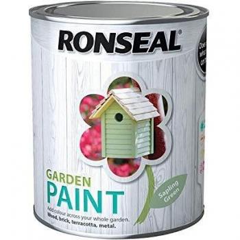 Ronseal RSLGPSG750 Garden Paint Sapling Green 750ml