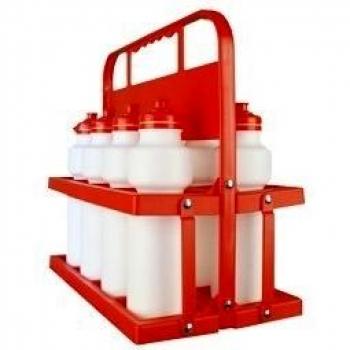 Softee Portabotellas Plegable 750 ml Rojo