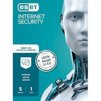 ESET Internet Security 2023 | Lizenz für 5 Geräte | Download & Produktschlüssel