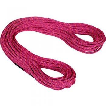 Unisex 9.5mm Mammut Crag Dry Rope, Pink Zen 50m