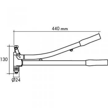 Remachadora de palanca BM-92