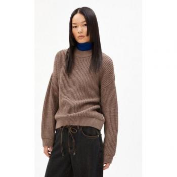MIYAAR SOLID Loose Fit Strickpullover für Damen