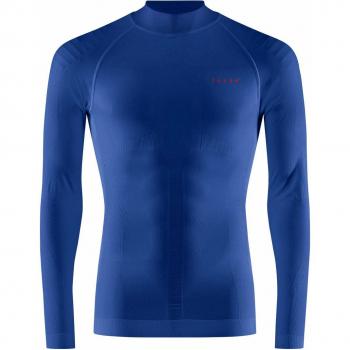 Camiseta de Manga Longa Falke Warm Turtleneck Azul