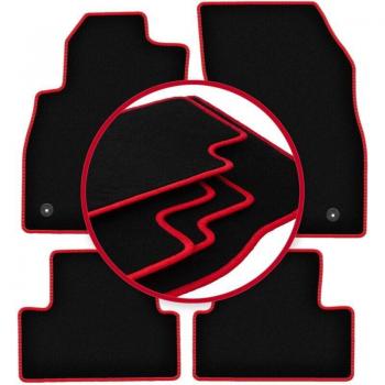 Tapis automobile Carlux-Rouge pour Opel Cascada (2012-)