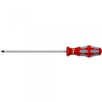 Tournevis polyvalent Wera Atelier – 05117685001, 4 têtes, lame de 200 mm, taille 2
