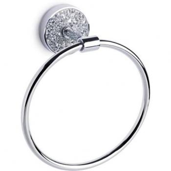 Decorative Crackle Towel Ring for Bathrooms