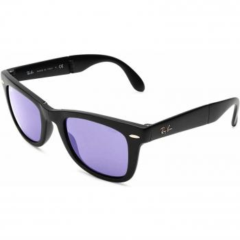 Ray-Ban Unisex Sonnenbrille RB4105, Einfarbig, 50 mm, Schwarz