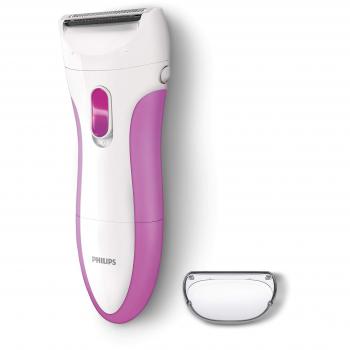 Philips SatinShave HP6341 Ladies Cordless Wet/Dry Battery Powered Shaver