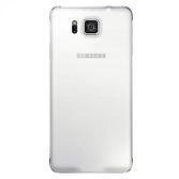 Galaxy Alpha PowerShell – Samsung EF‑OG850SWEGWW, weißer Akkudeckel für Handy