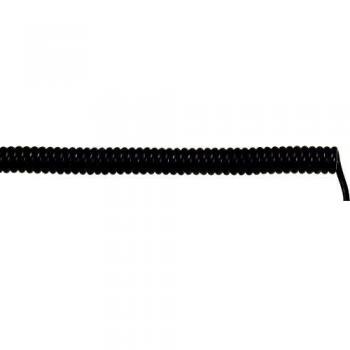LappKabel Lapp Spiralkabel UNITRONIC® Spiral mit den Maßen: Länge:400mm/1600mm, Querschnitt:18x0.25mm², Farbe:Schwarz, Menge:1Stück